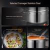Двойная пароварка WMF Inspiration Plus 24 см из нержавеющей стали