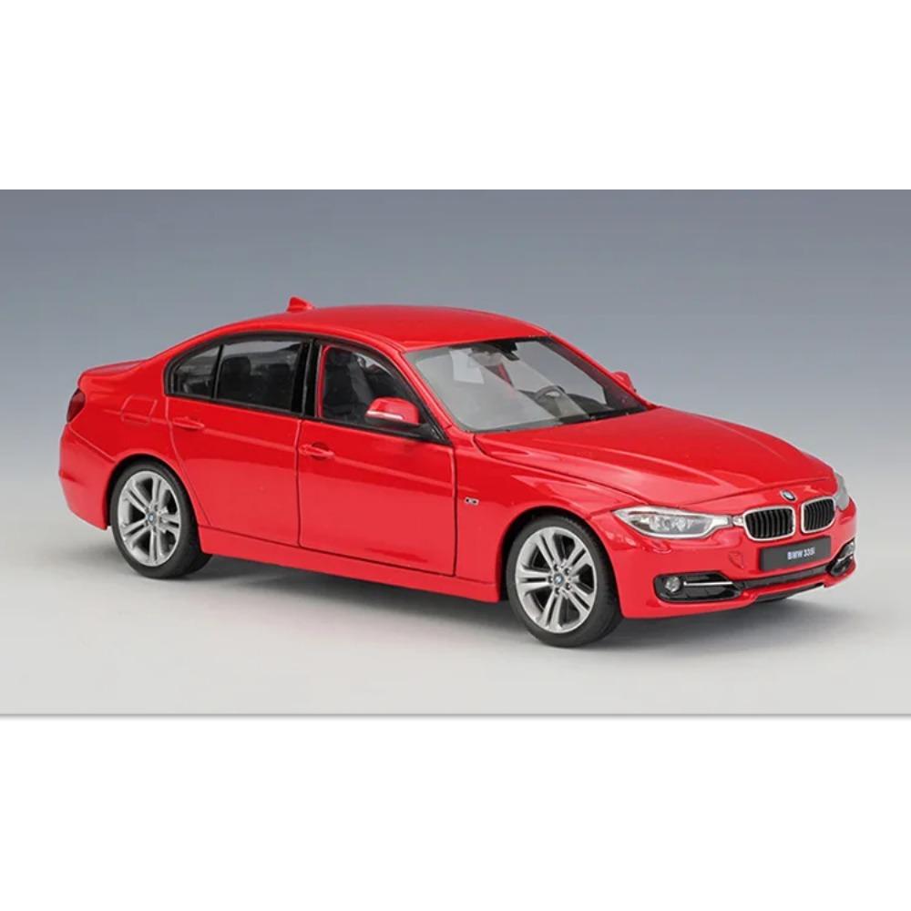 Welly 1/24 BMW 335i Сплавная Миниатюрная Модель Автомобиля Литой Металлический Масштабная Модель Автомобиля Литой Металлический Статическая Коллекция Детская Игрушечная Машина