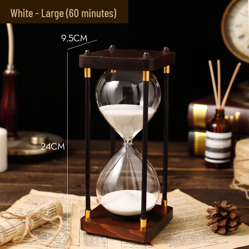 Ретро Креативное Песочные Часы Орнамент для Детей – 30/60 Минут, Защита от Падения Дизайн с Быстротекучим Песком