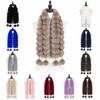 Luxury Fur Fur Scarf Thickened Winter Scarf Muffler New Long Scarves  Outdoor Use