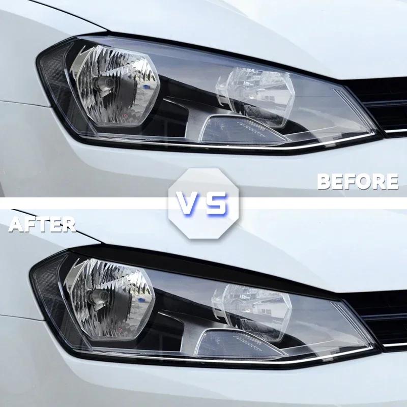 Для Volkswagen VW GOLF 7 Golf7 MK7 GTI 2 шт. Автомобильная фара Бровь фары Накладка на фару Автозапчасти
