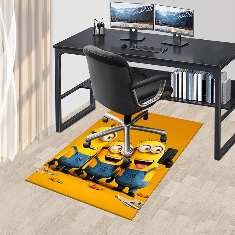 1pc Despicable Minions Carpet for Playroom Bedroom Living Room Sofa Home Decor,kids Game Area Rug Non-slip Floor Mat Y72827