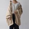 Women Autumn Hooded Drawstring Sweatshirt Coat Long Sleeve Pockets Zipper Placket Mid Length Solid Color Hoodie Outwear