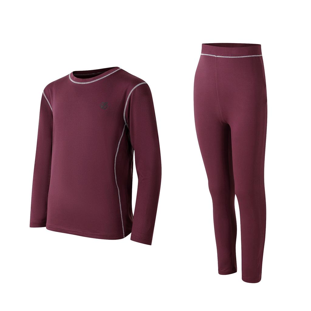 Dare 2B Childrens/Kids Pow II Camo Base Layer Set