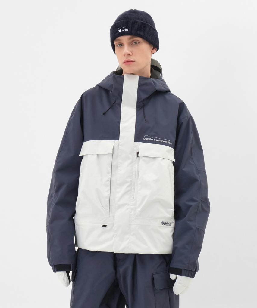 Dimito Mt Gr Jacket Deep White