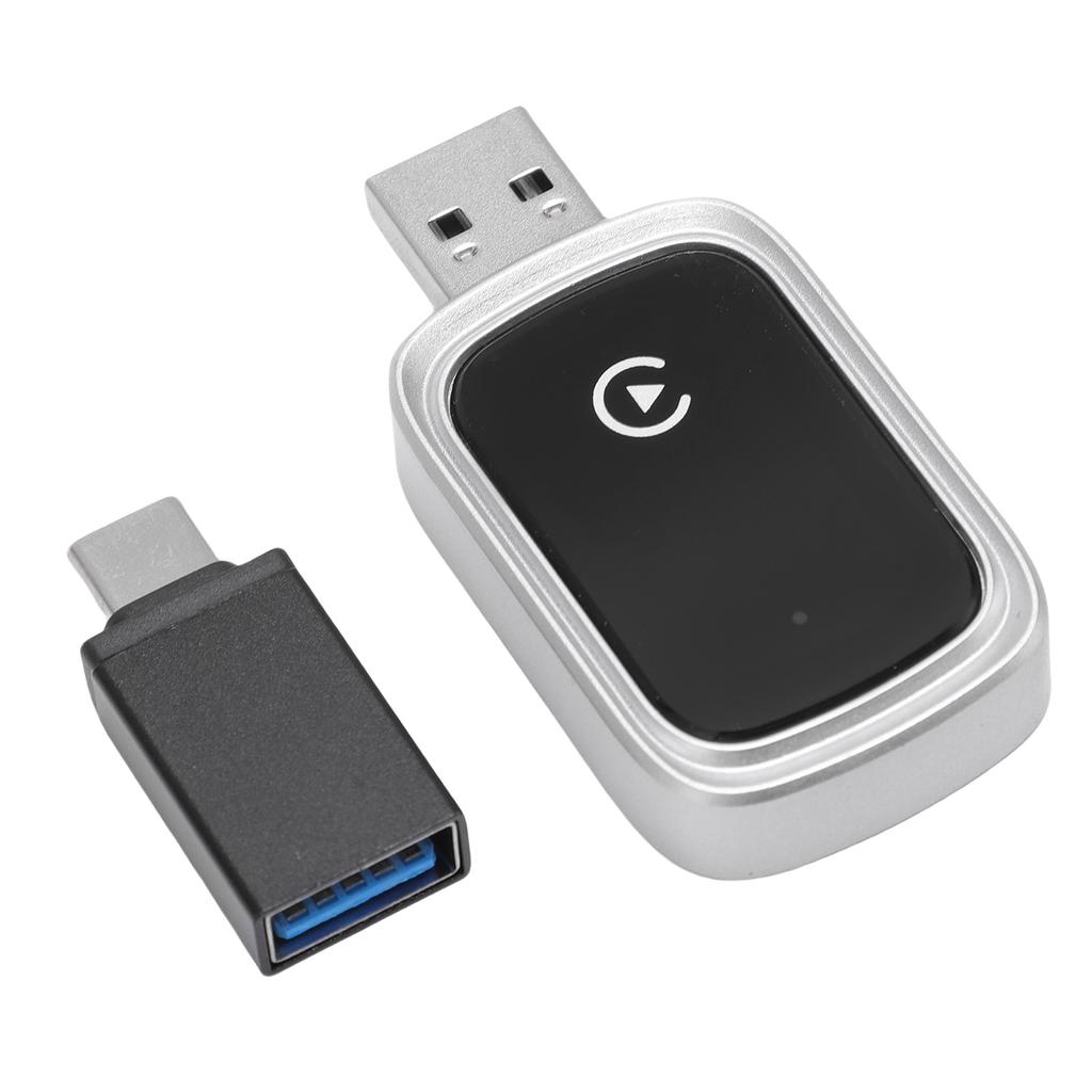 Беспроводной адаптер для Carplay 5,8 ГГц WiFi Bluetooth 5.0 USB Type C Автомобильный проводной к беспроводному адаптер для телефона iOS