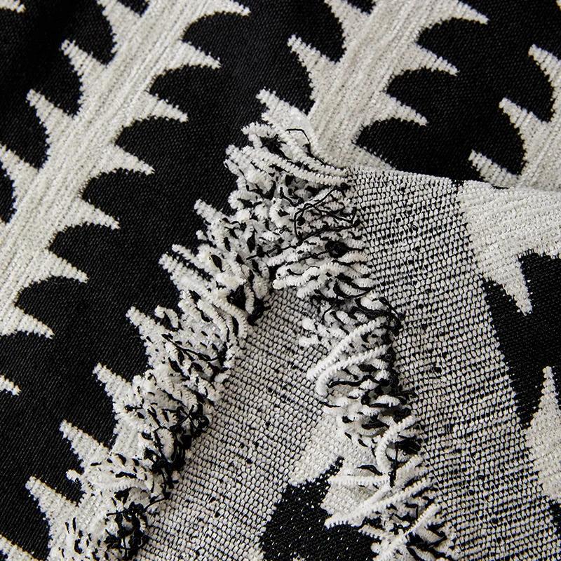 Полотенце для дивана в скандинавском стиле из шенилла с кисточками в стиле бохо с геометрическими узорами для гостиной, повседневные чехлы для дивана, одеяла для кроватей