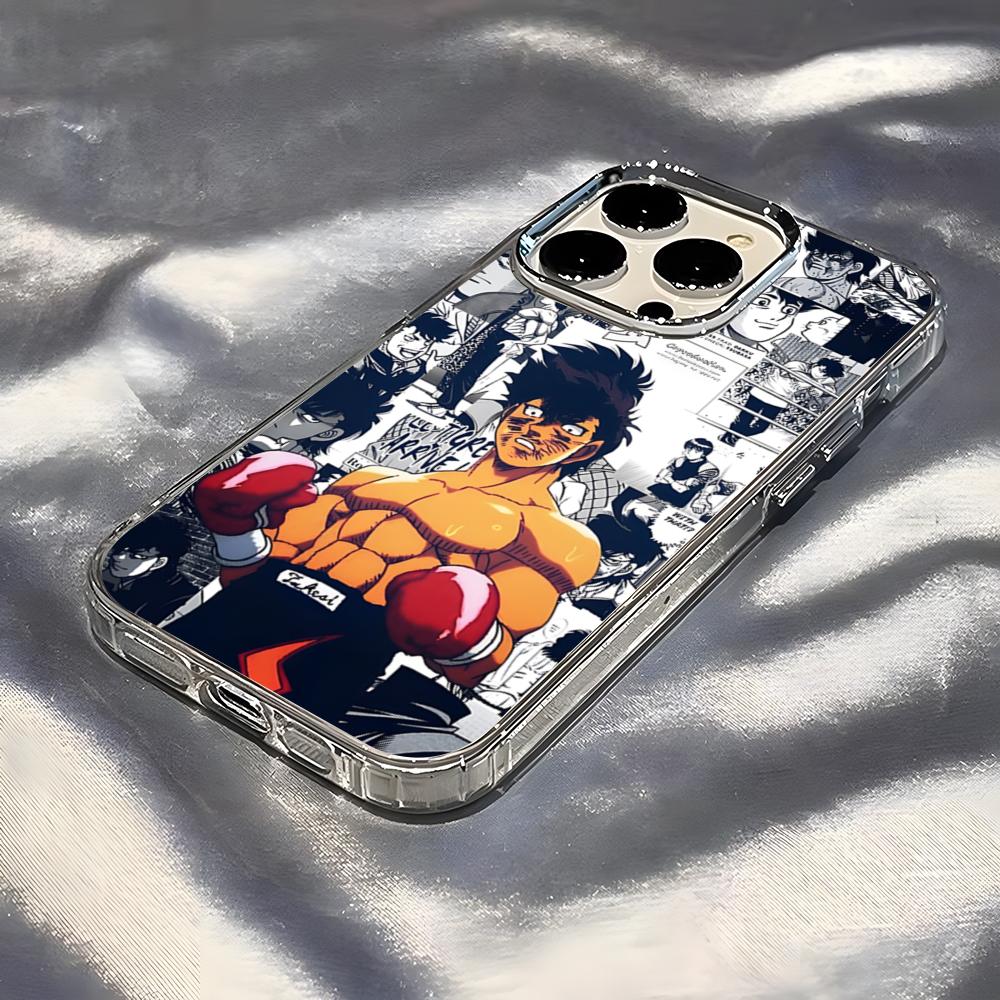 Японское аниме Первый кулак Хорошее качество Чехол для телефона Для IPhone 17 Pro Max 16 15 14 Pro Max IPhone 13 Pro Max 11 Plus Прозрачный C