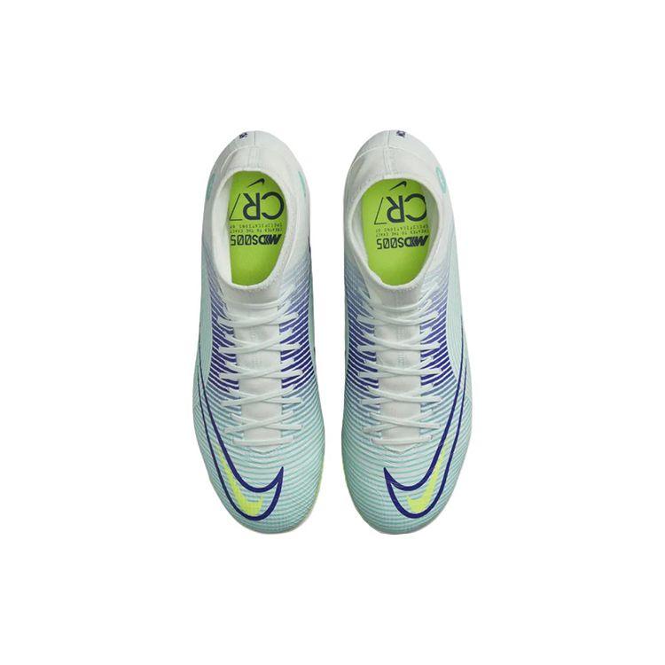 Nike Футбольные бутсы Mercurial Superfly 8 Academy MDS AG Мужские футбольные бутсы Желтый Фиолетовый Зеленый DN3780-375