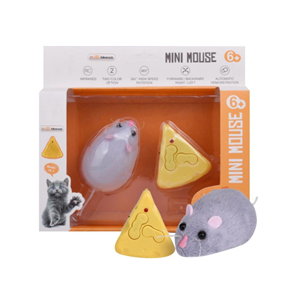 Remote Control Mouse Infrared Remote Control Simulation Animal Pet Toy