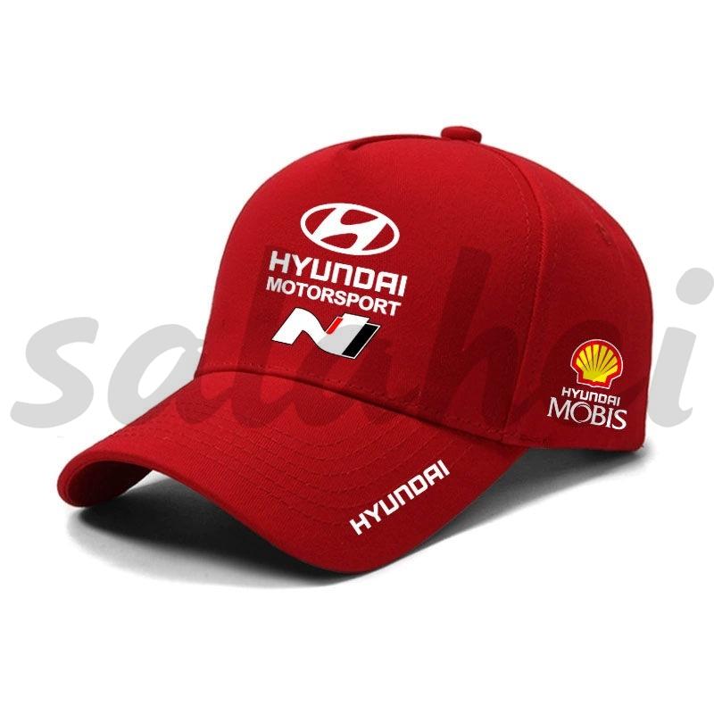 Бейсболка с вышивкой Hyundai Motorsport N Series для мужчин и женщин, регулируемая, кепка гоночной команды, для автолюбителей, повседневная, спортивная, для улицы