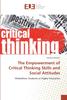 The The Empowerment of Critical Thinking Skills and Social Attitudes Book