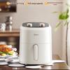 4.5l dual knob control air fryer mf-kze4501bd