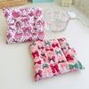 1PC Square Shape Thickening Jewelry Display Fashion Home Decor Place Mat Butterfly Knot Cotton Coaster Photography Props