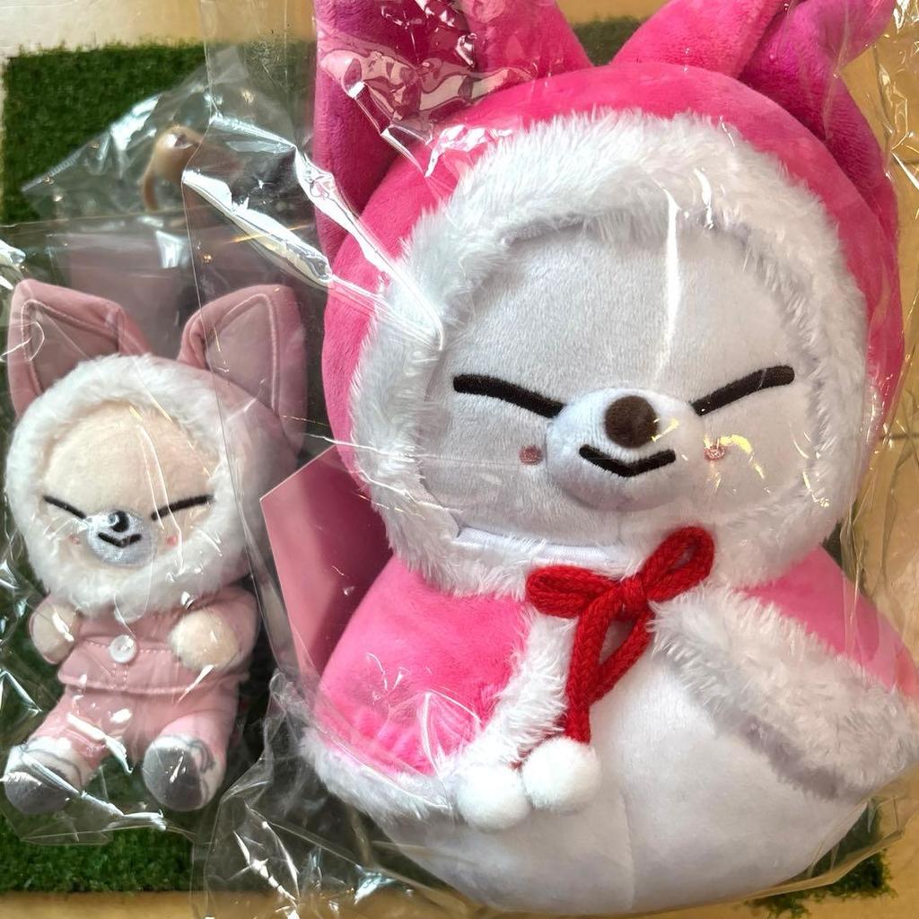 [USED] Stray Kids FoxI.Ny 3-Piece Plush Toy Set