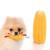 New Pet Toys Squeak Toys Latex Corn Shape Puppy Dogs Toy Pet Supplies Training Playing Chewing Dog Toys For Small Dogs