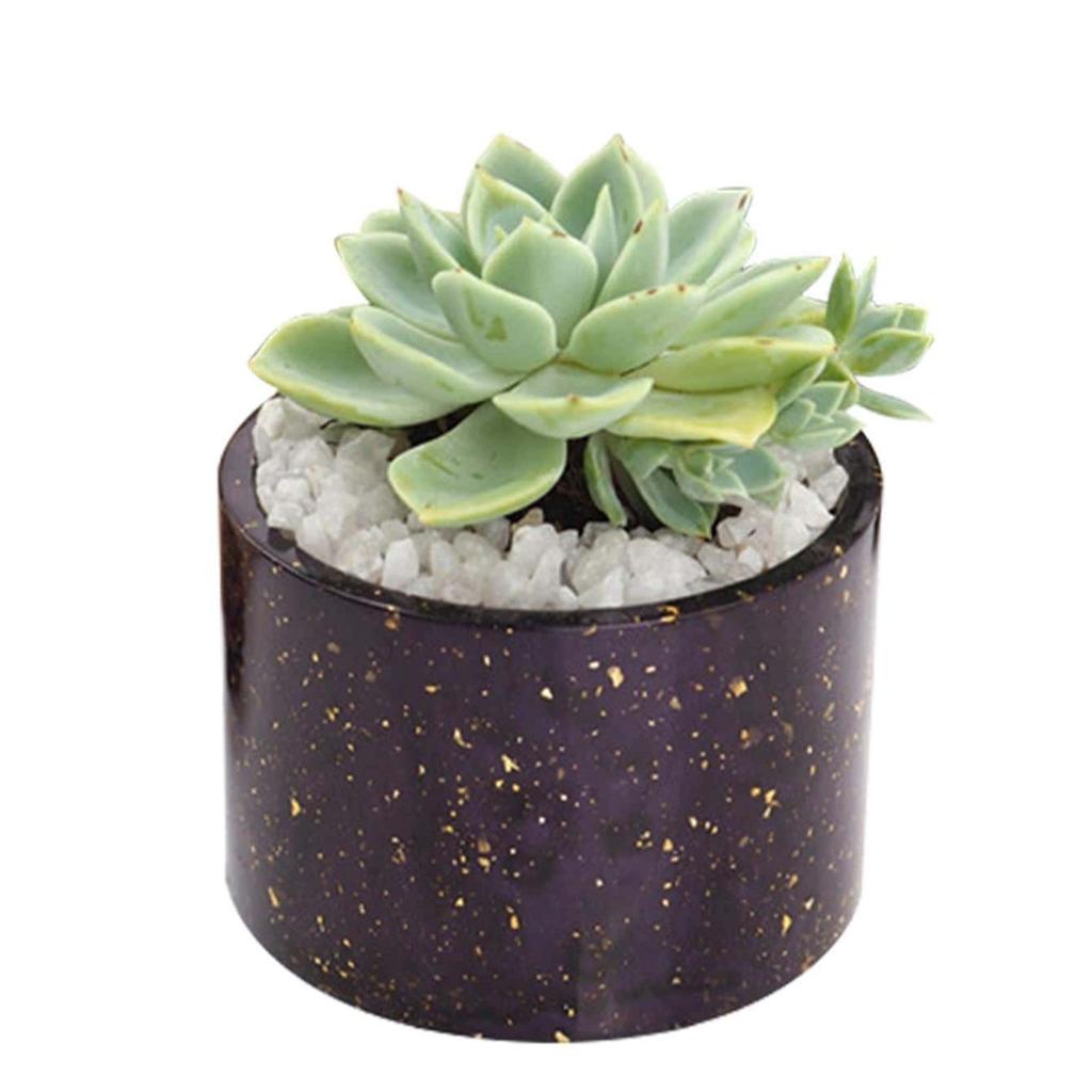 Суккулентные растения Изготовление Бетонная силиконовая форма 3D цветочный горшок ароматерапия гипс подсвечник DIY Цементная форма для кашпо