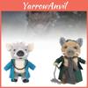 Черная плюшевая игрушка Вуконг, мягкое чучело животного, уникальный подарок для парня или коллекционеров