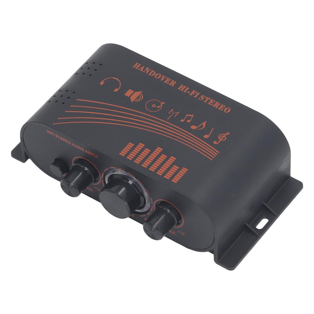 HiFi усилитель мощности 2 канала мини 40 Вт DC12 В многофункциональный звук стерео домашний автомобиль для динамиков телевизор