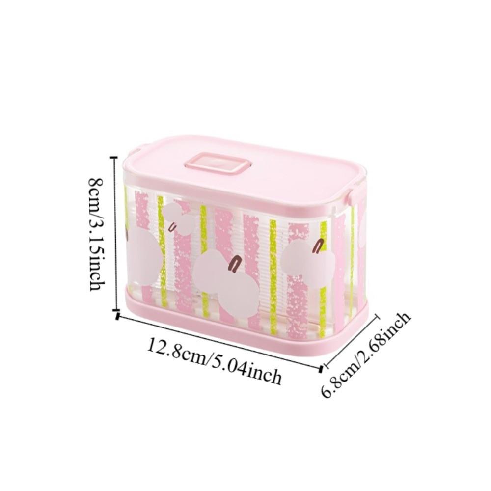 Portable Small Fork Storage Box Reusable Fork Organizer Dim Sum Serving