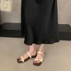 Мода 2025 Новые Женские Туфли Сандалии Летние Сандалии с Открытым Носком Женские Вечерние Женская Обувь Мягкие Сандалии Пляжные Сандалии Обувь Женская