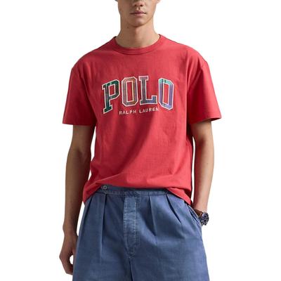 Мужская футболка Polo с логотипом, хлопковая, с круглым вырезом, с коротким рукавом, топ 710964480-002