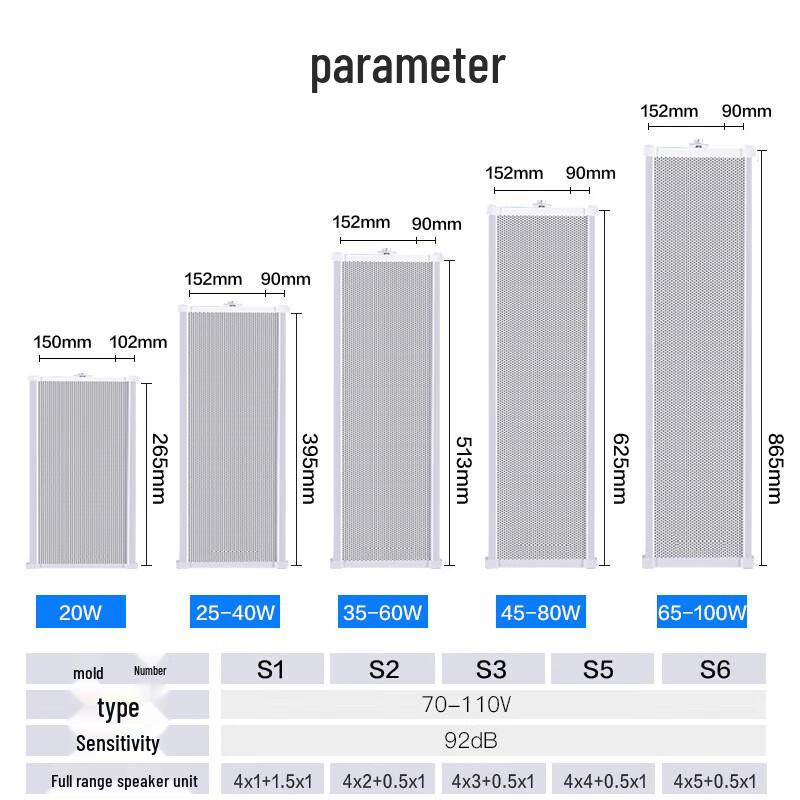 SAST ST-619 Outdoor Waterproof PA Speaker System