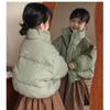 Fall And Winter Children's Down Jacket Short Men And Women Knitted Cap Down Jacket