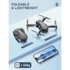 Foldable Brushless Drone with 4K HD Camera for Adults, RC Quadcopter, 30 Minutes Flight Time, One Key Take Off/Land,Altitude Hold,360° Flip with