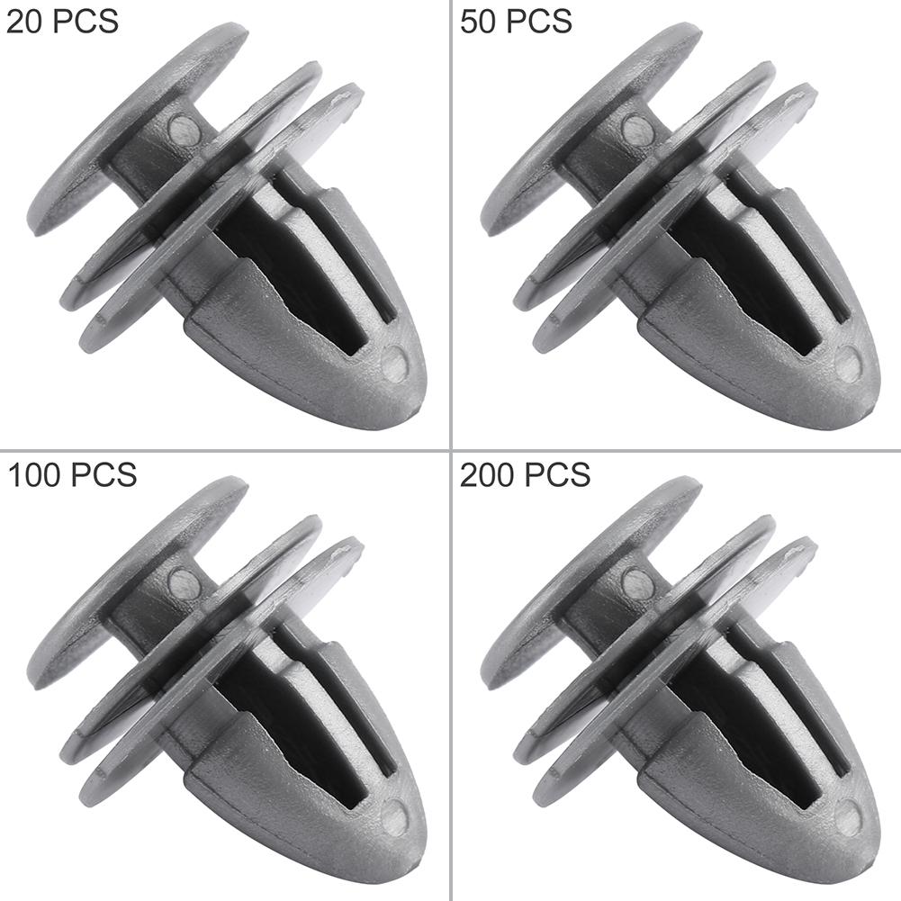 Car Door Panel Bumper Trim Clips Fastener Rivet Kit for Accord Civic CR-V Del Sol
