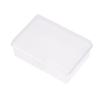 Small Semi-Transparent Plastic Cards Cases Folder Matte Flip-Top Jewelry Box Accessories Storage Organize Packaging Boxes
