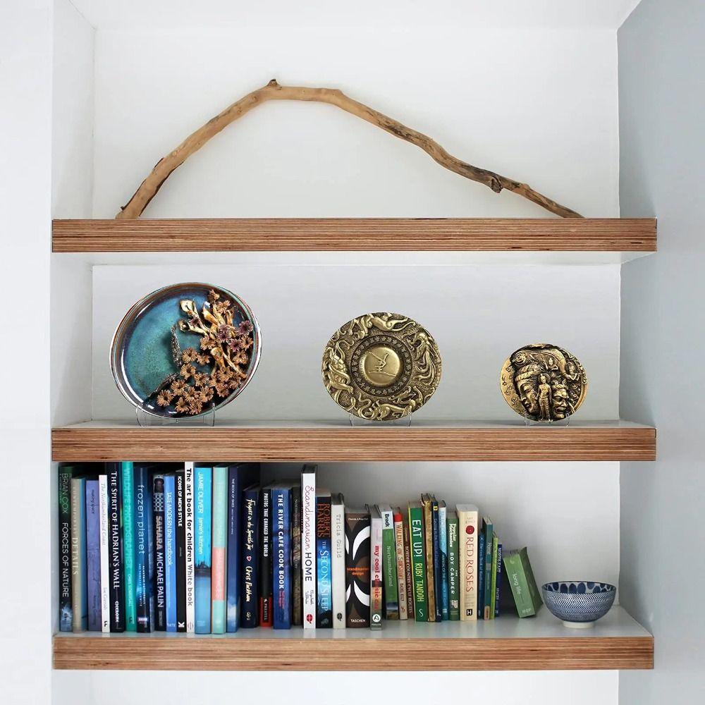 Акриловая плоская подставка для тарелок, подставка для книг под углом 60 градусов, подставка-мольберт, настольная карточка