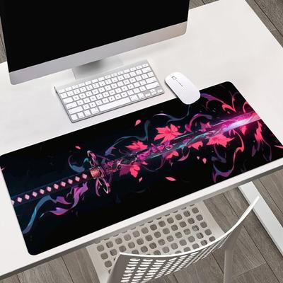 Коврик для мыши Sakura Warrior Sword Аксессуары для стола Игровой коврик Защита стола XXL Коврик для мыши Офисный ковер Коврик для мыши Игровой коврик Ковер