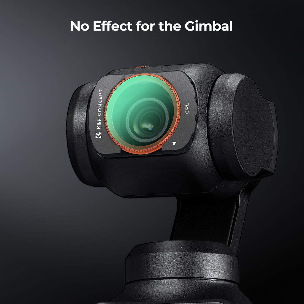 K&F CONCEPT Магнитный фильтр для объектива для DJI Osmo Pocket 3 Регулируемый ND2-32 ND32-512 УФ CPL ND/PL Black-Mist 1/4 Дополнительные фильтры