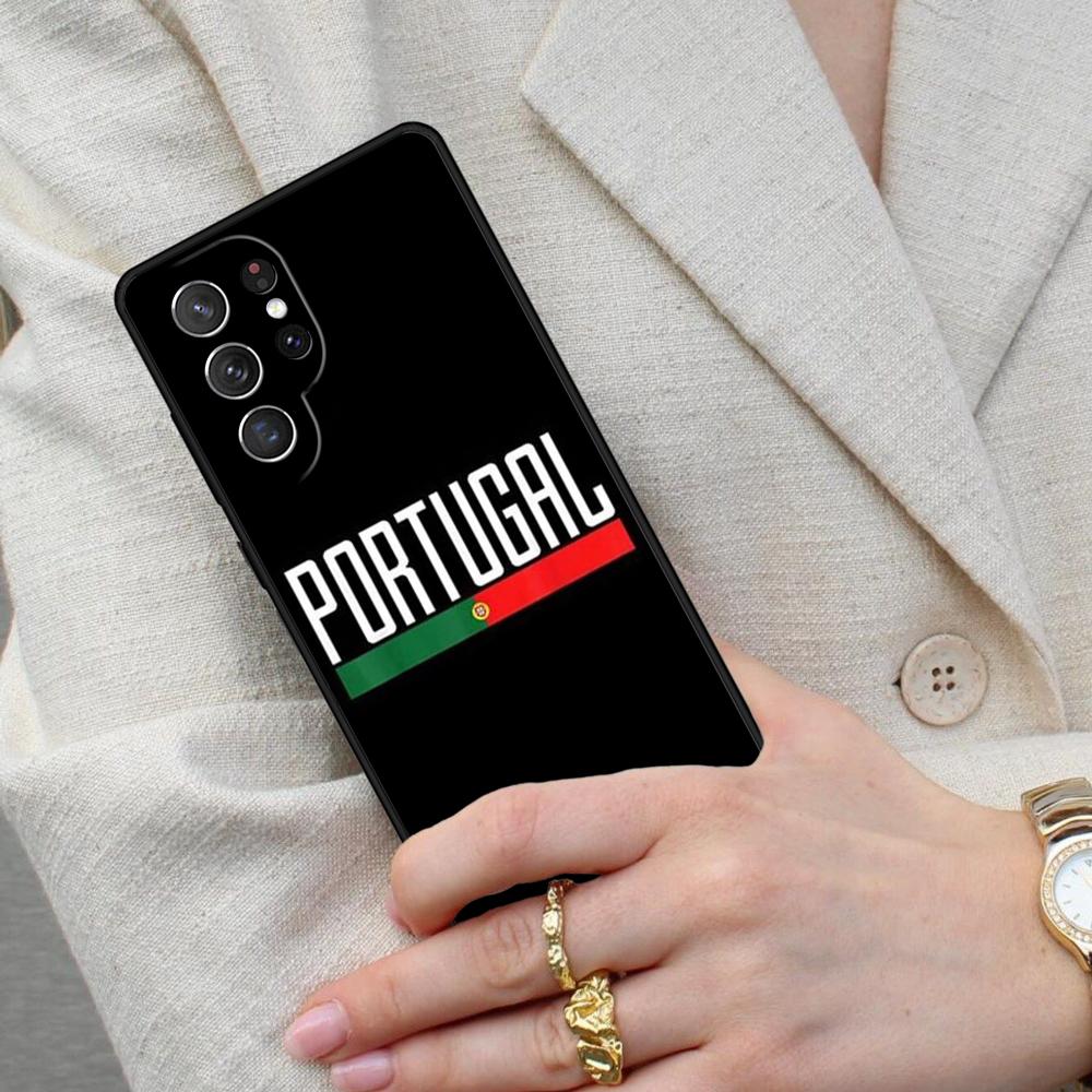 Portugal National Flag Cell Phone Case for Samsung Galaxy S26 Ultra S25 S24 S23 S22 S21 S20 Note10 Cover
