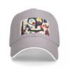 MIRO Abstract Figures Pink 2 Baseball Caps Fashion Unisex Women Hats Outdoor Adjustable Casual Cap Baseball Hat Polychromatic
