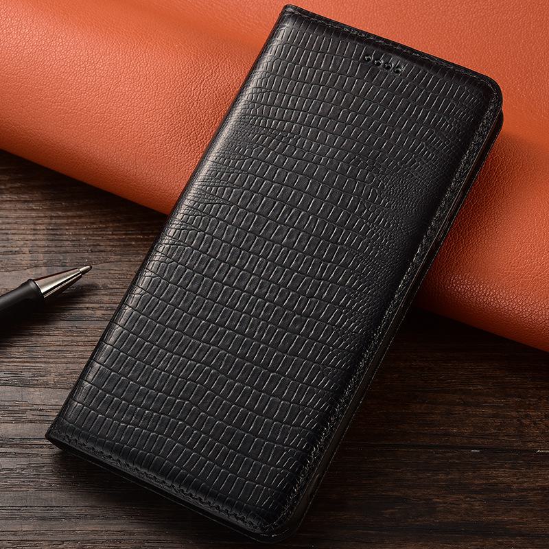 Чехол-книжка из кожи для ZTE Blade V41 Vita Smart — серия V40Pro