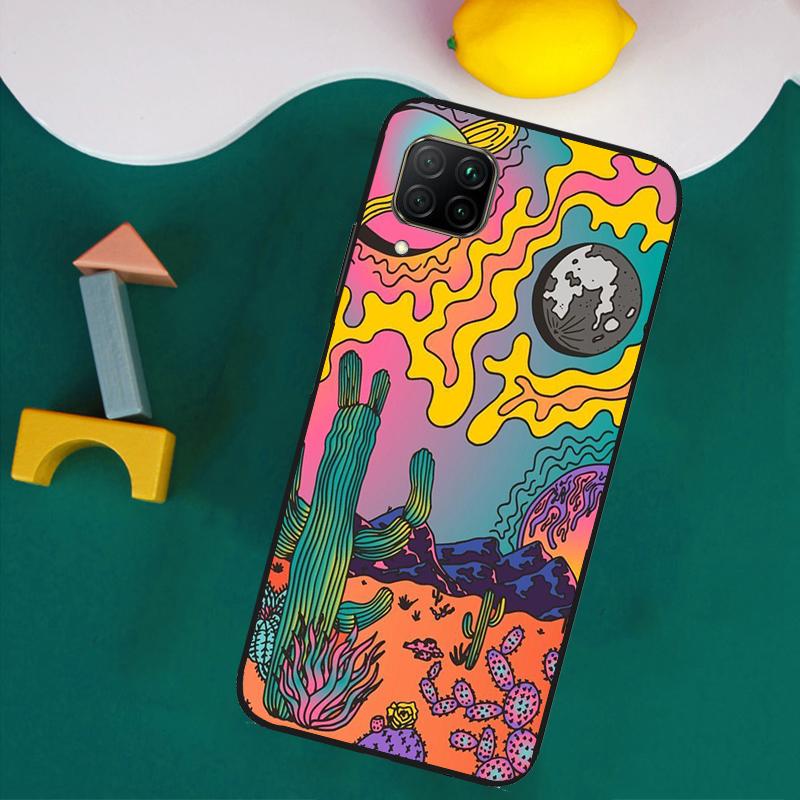 Инди-хиппи Арт Для Huawei Nova 11i 12s 12i 8i 7i Y73 Y70 Y90 Y60 Y72 Y61 Y91 9 10 SE P30 Pro P40 Lite Чехол