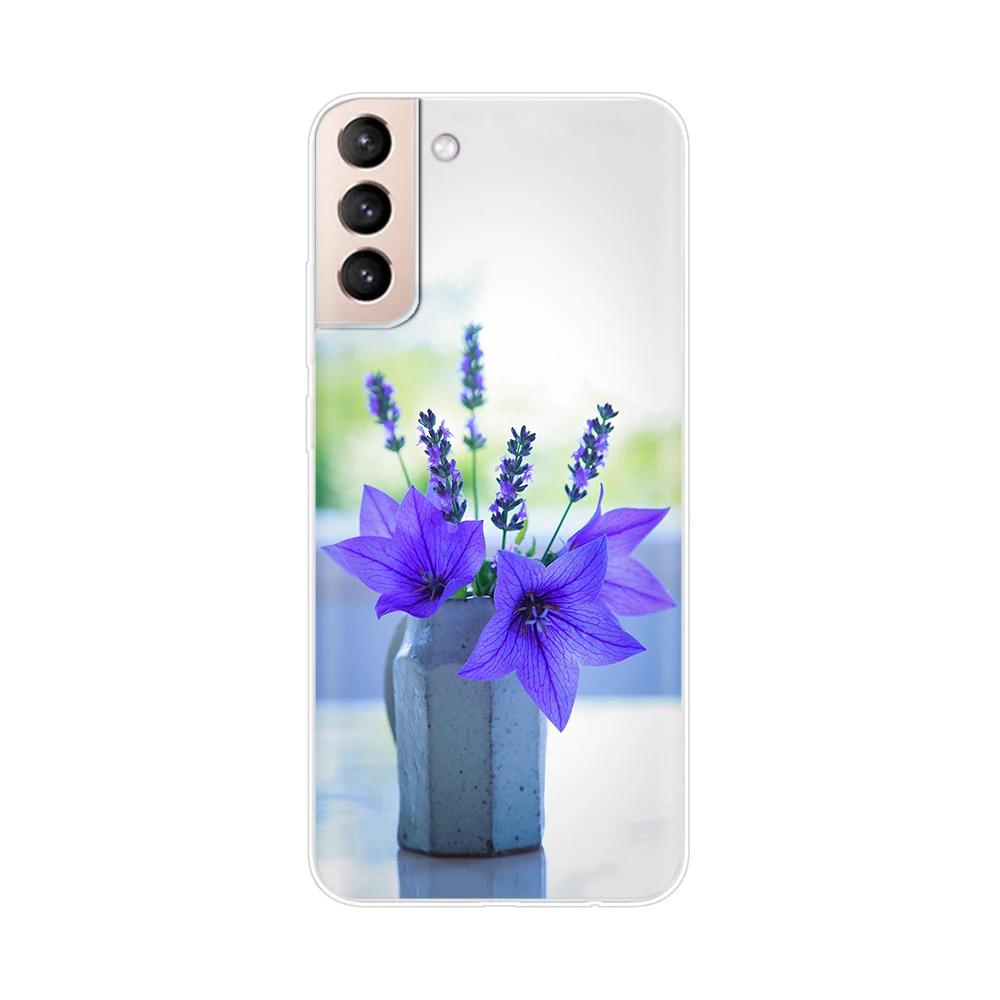 Чехол-сумка для мобильного телефона Для Samsung Galaxy S21 Силиконовая задняя крышка Для Samsung S21 plus s 21 GalaxyS21 S21 FE S21Ultra Чехлы Capas