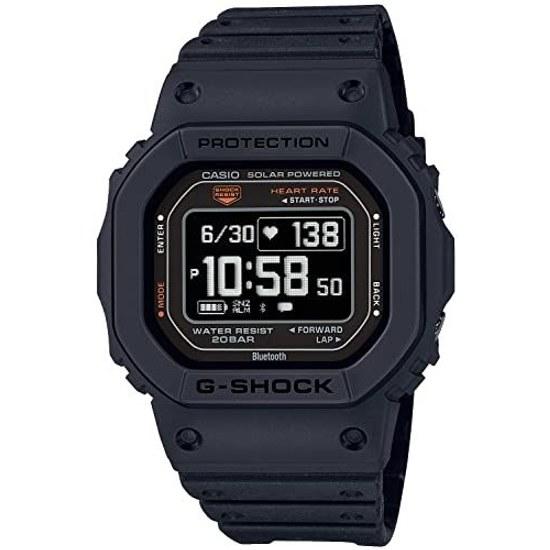 Casio wristwatch G-Shock G-Squad heart rate monitor Bluetooth equipped DW-H5600-1JR mens black