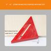1pc Woodworking Triangle Ruler with Leaning Angle Positioning Measurement, Multifunctional 90 Degree Right Angle Ruler, Scribing Ruler Triangle Plate