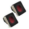 2Pcs Air Filter Cleaner Engine Replacement Parts for GY6 125CC 150CC Scooter Moped ATV Go Kart