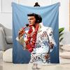 Epic Elvis Concert Performance Blanket Soft Warm Cozy Perfect for Livingroom Bed Chair All-Season Use Stylish Decor