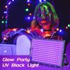 UV Black Light 50W 100W 150W Outdoor LED Flood Light Black Light LED Spotlight 395nm Lamp for Disco Glow Party Stage Light
