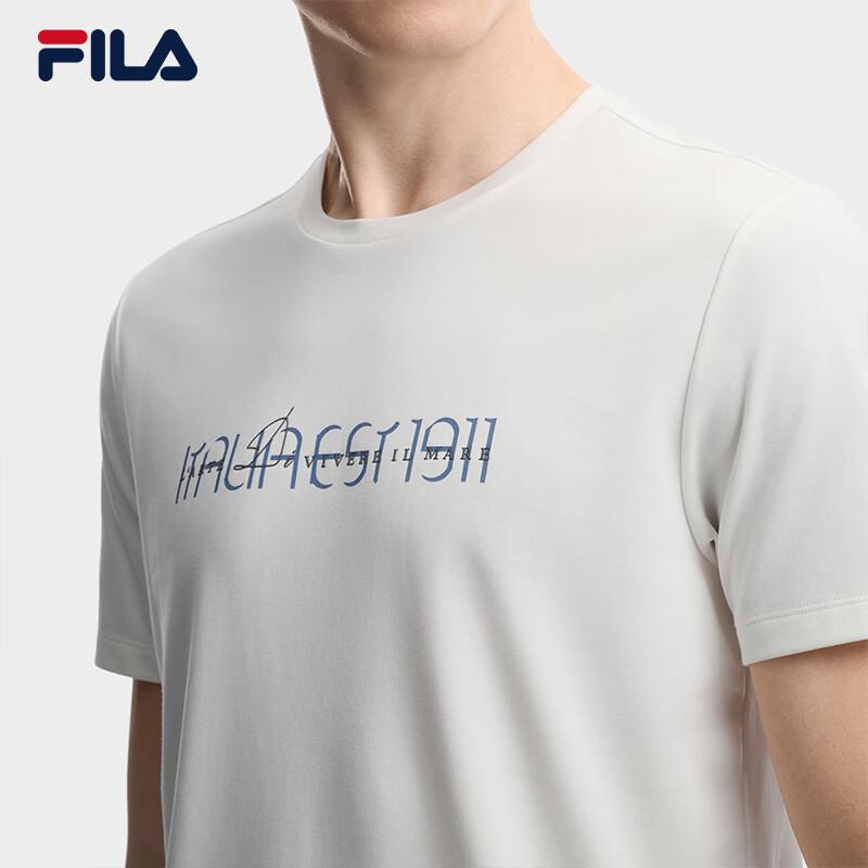 FILA Men's 2026 Summer Knit Crew Neck T-Shirt