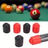 5/10PCS Billiard Cue Bottom Protective Cover Pool Cue Stick Cue Rod Protector Snooker Cover Billiard Accessories