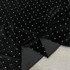 Imported High-grade Black Bright Diamond Hot Diamond Velvet Gold Velvet Fabric Dress Wedding Dress Formal Dress Designer Fabrics