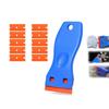 Multipurpose Car Glue Remover - Plastic Sticker Removal Tool, Household & Automotive Glass Cleaning Scraper Set