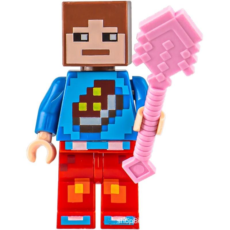 World Figure Building Blocks Set, 30 Mini Dolls Compatible with LEGO, Creative Assembly Toys for Kids Boys Girls