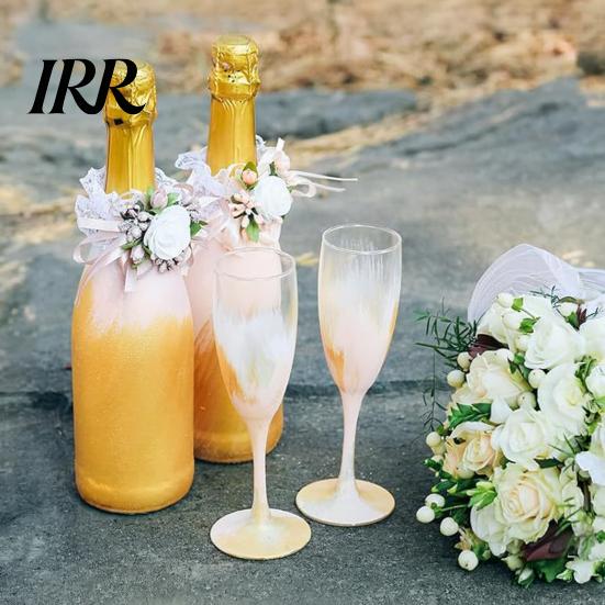 Floral Foam with Base Mini Round Holder Green Flower Arrangement Blocks Wire for Wine Bottle Decor Wedding Birthday Table Centerpiece Event Decoration